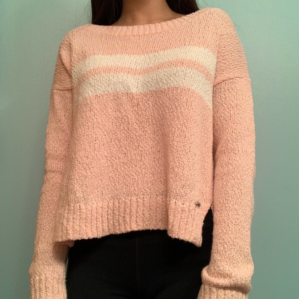 Hollister pink sweater